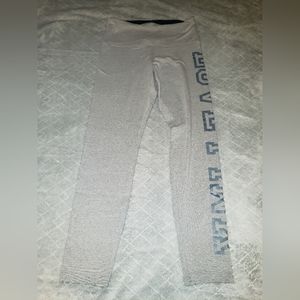 Grey PINK yoga pants